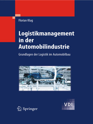 cover image of Logistikmanagement in der Automobilindustrie